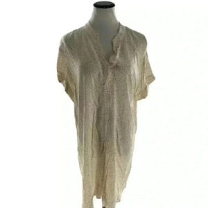 H&M Women's Polka Dot Tunic Lightweight Summer Dress Size 10 